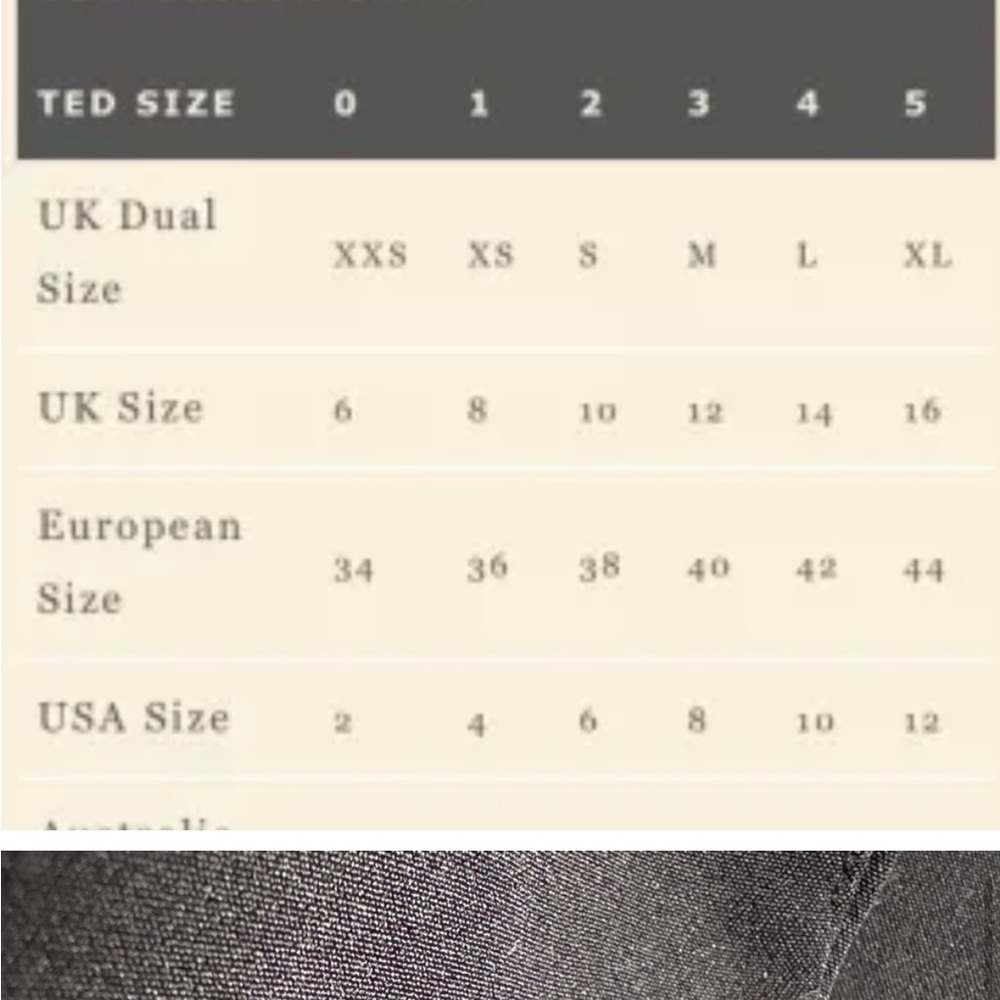 TED BAKER Sapira Synthetic Crystal Droplets Skater Dress Size 0 US 2 - Picture 8 of 13